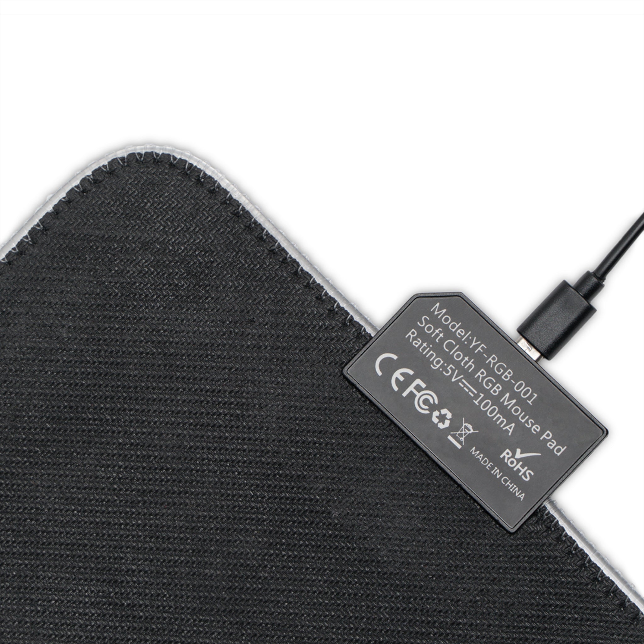 Elden Ring LED RGB Gaming Mouse Pad | Non-Slip, USB Connector, Soft Cloth