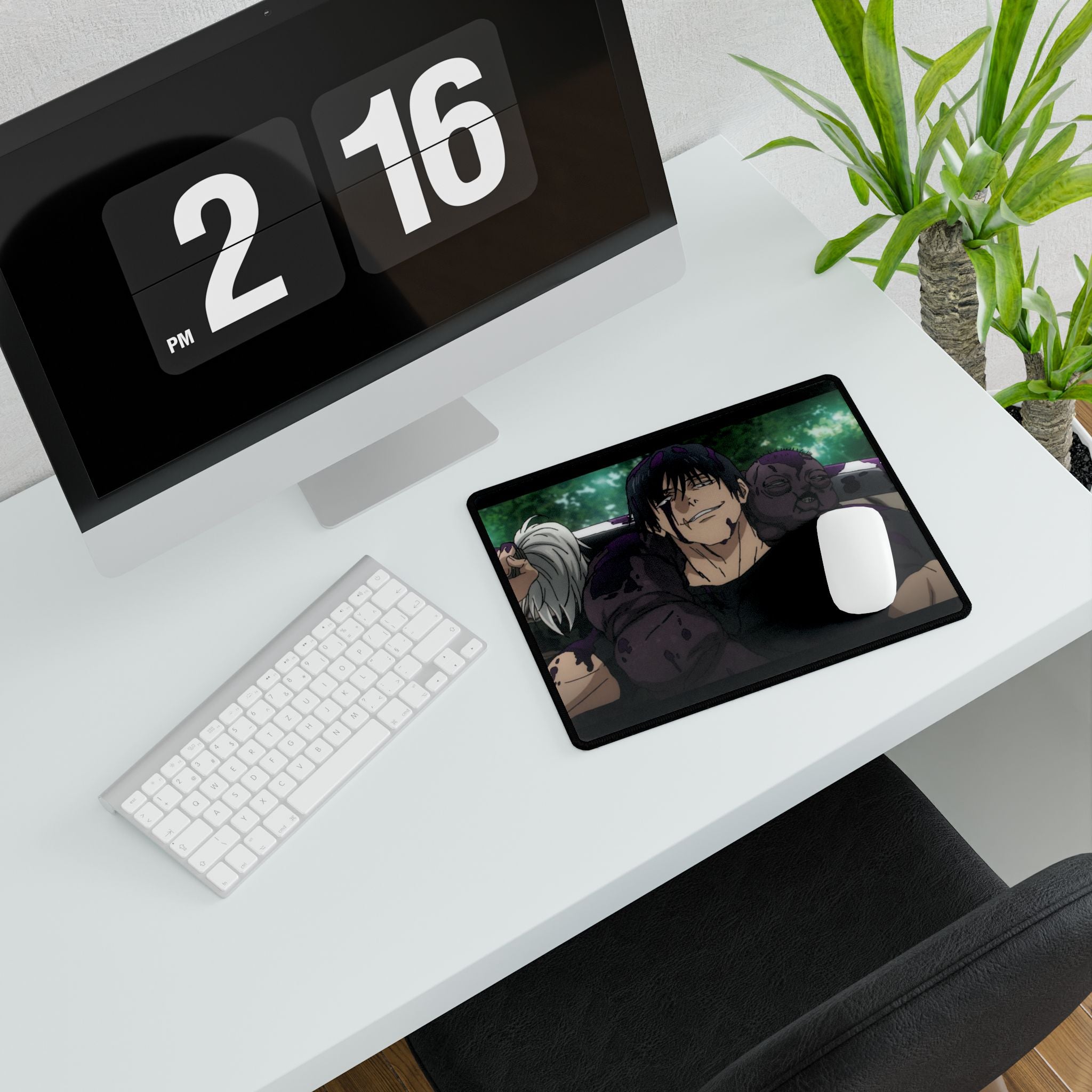 Jujutsu Kaisen Toji Fushiguro Desk Mat | XL Cool Anime Gaming Mouse Pad